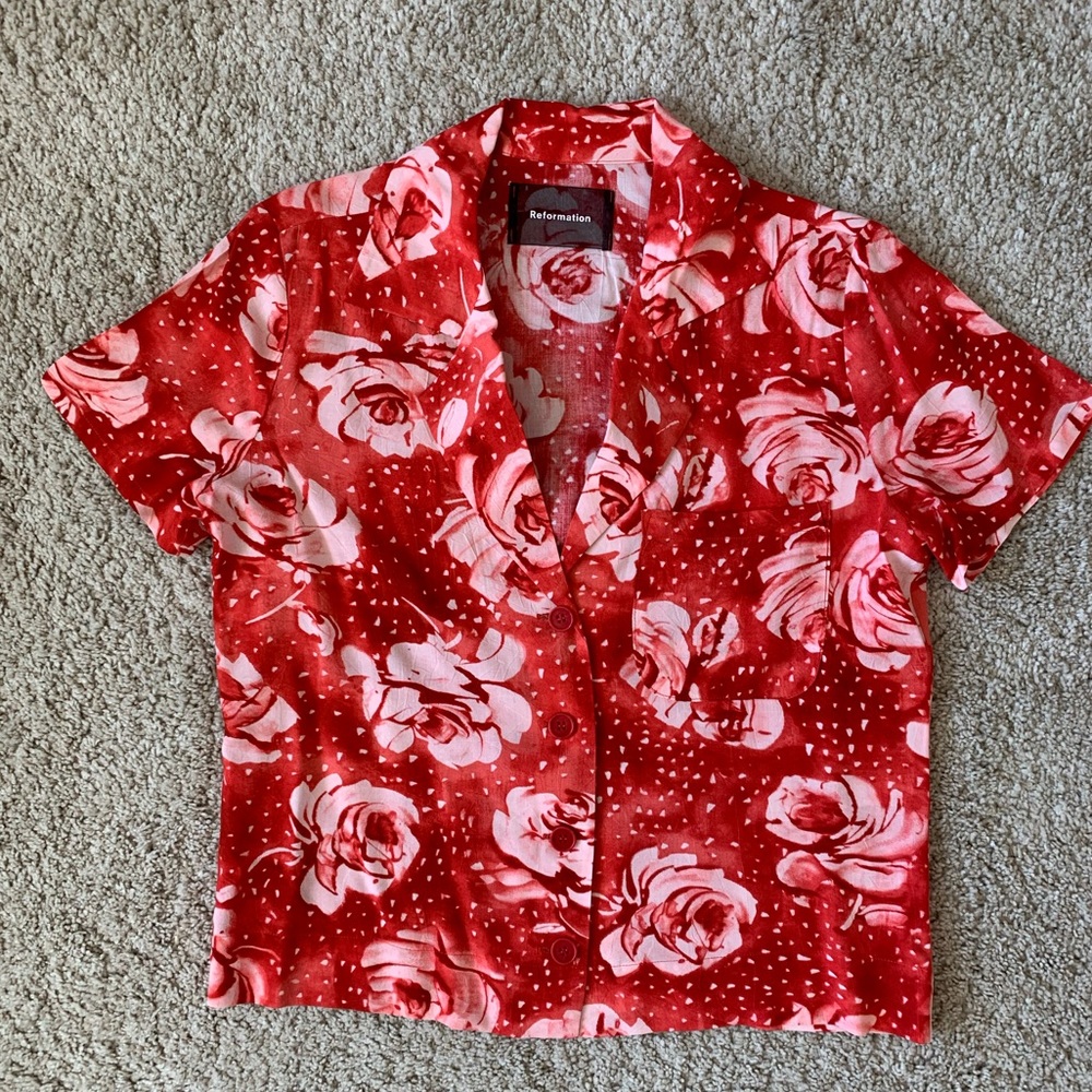 Reformation shirt
